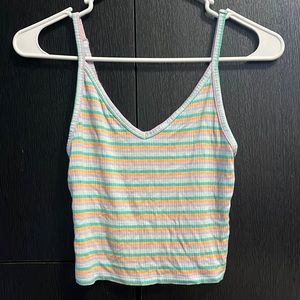 American Eagle Soft and Sexy Cropped Tank Top